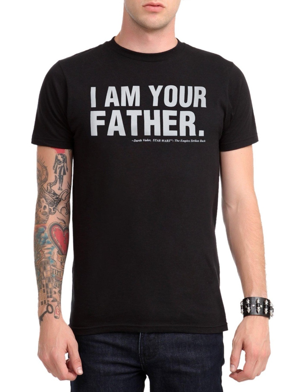 Hot Topic Black I Am Your Father Graphic Tee